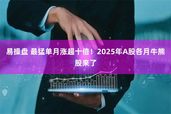 易操盘 最猛单月涨超十倍！2025年A股各月牛熊股来了